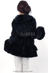 Mink Fur Knitted Jacket