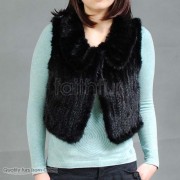 Mink Fur Kintted Vest