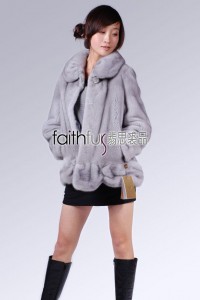 Sapphire Mink Fur Coat