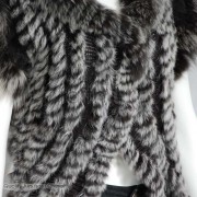 Rabbit Fur Knitted Vest