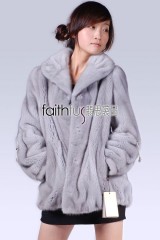 Sapphire Mink Fur Coat