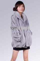 Sapphire Mink Fur Coat