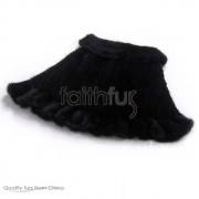 Mink Fur Knitted Cape