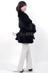 Mink Fur Knitted Jacket