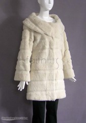 Sheared Rabbit Fur Jacket