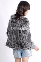 Rex Rabbit Fur Knitted Jacket