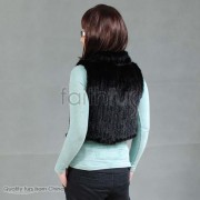 Mink Fur Kintted Vest