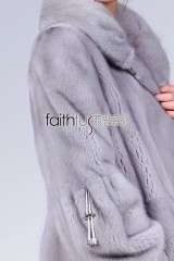 Sapphire Mink Fur Coat