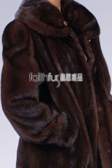 Mink Fur Long Coat