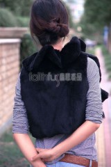 Sheared Rabbit Fur Vest