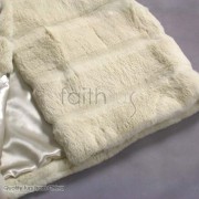 Sheared Rabbit Fur Jacket