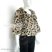 Spotted Rex Rabbit Fur Jackets