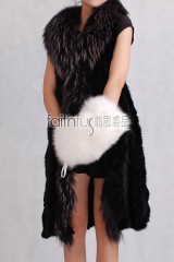 Fox Fur Muff / Handwarmer