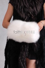 Fox Fur Muff / Handwarmer