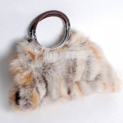 Fox Fur Handbag / Purse