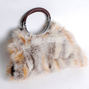 Fox Fur Handbag / Purse