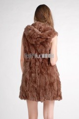 Rex Rabbit Fur Vest