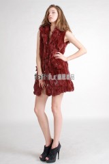 Rex Rabbit Fur Vest