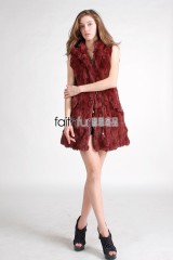 Rex Rabbit Fur Vest