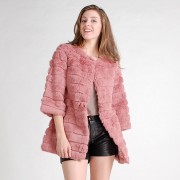 Shearing Rabbit Fur Jacket