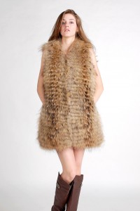 Racoon Fur Vest