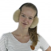 Real Fur Rex Rabbit Earmuffs Ear Warmer