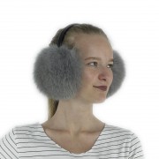 Real Fur Fox Fur Earmuffs Ear Warmer