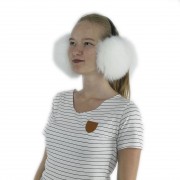 Real Fur Fox Fur Earmuffs Ear Warmer