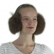 Real Fur Fox Fur Earmuffs Ear Warmer