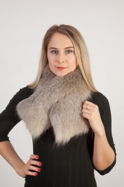 Ladies Winter Real Fox Fur Scarf Stole Shawl Muffler