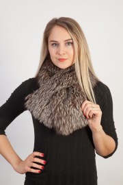 Ladies Winter Real Fox Fur Scarf Stole Shawl Muffler