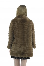 REX RABBIT FUR COAT