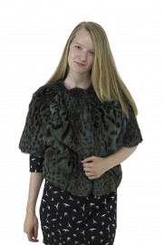 BLUE LIPPI CAT LEOPARD CAT JACKET