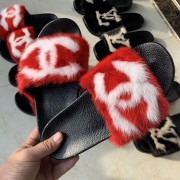 Designer Fur Slides Mink Fur Slippers Private Customization