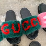 Designer Fur Slides Mink Fur Slippers Private Customization