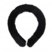 Genuine Mink Hairband Fluffy Head Band