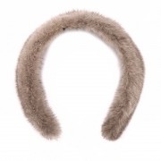 Genuine Mink Hairband Fluffy Head Band