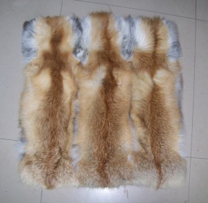 Real Red Fox Fur Pillow Covers Couch Sofa Cushion Covers