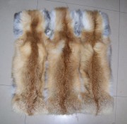 Real Red Fox Fur Pillow Covers Couch Sofa Cushion Covers