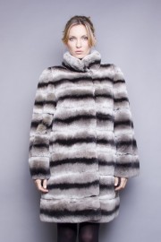 Rex Rabbit fur (Chinchilla) Jacket