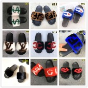 Designer Fur Slides Mink Fur Slippers Private Customization