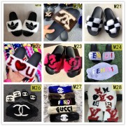 Designer Fur Slides Mink Fur Slippers Private Customization