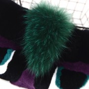 Rex Rabbit Fur Small Monster Design Fur Bag