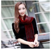 Autumn and Winter Mink Fur Scarf