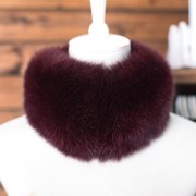 Korean Style Women Fox Fur Scarf 56*14cm