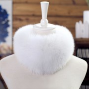 Korean Style Women Fox Fur Scarf 56*14cm