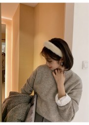 Fashion Girl Mink Fur Headband