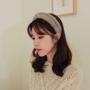 Fashion Girl Mink Fur Headband