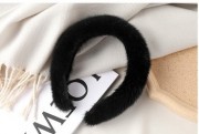 Fashion Girl Mink Fur Headband