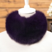 Korean Style Women Fox Fur Scarf 56*14cm